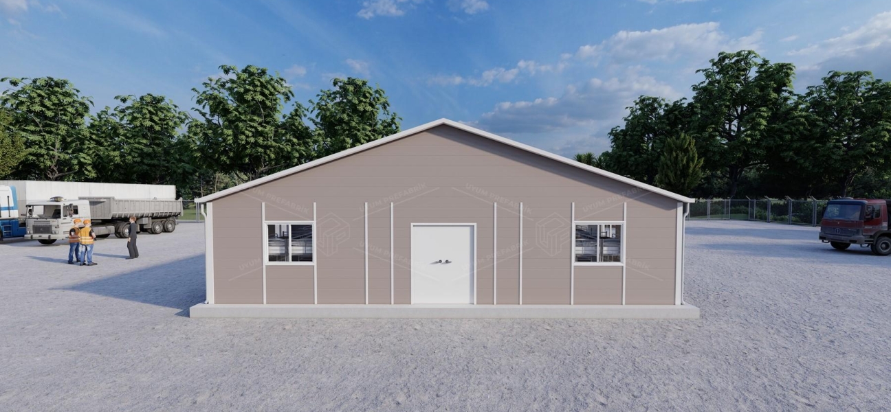 232m² Prefabricated Dormitory Building (WC & Shower)