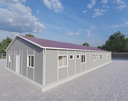 232m² Prefabrik Yatakhane Binası (Wc-Duş Ayrı) 232m² Prefabrik Yatakhane Binası (Wc-Duş Ayrı)