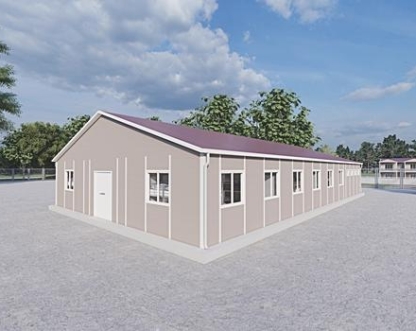 232m² Prefabrik Yatakhane Binası (Wc-Duş Ortak) 232m² Prefabrik Yatakhane Binası (Wc-Duş Ortak)