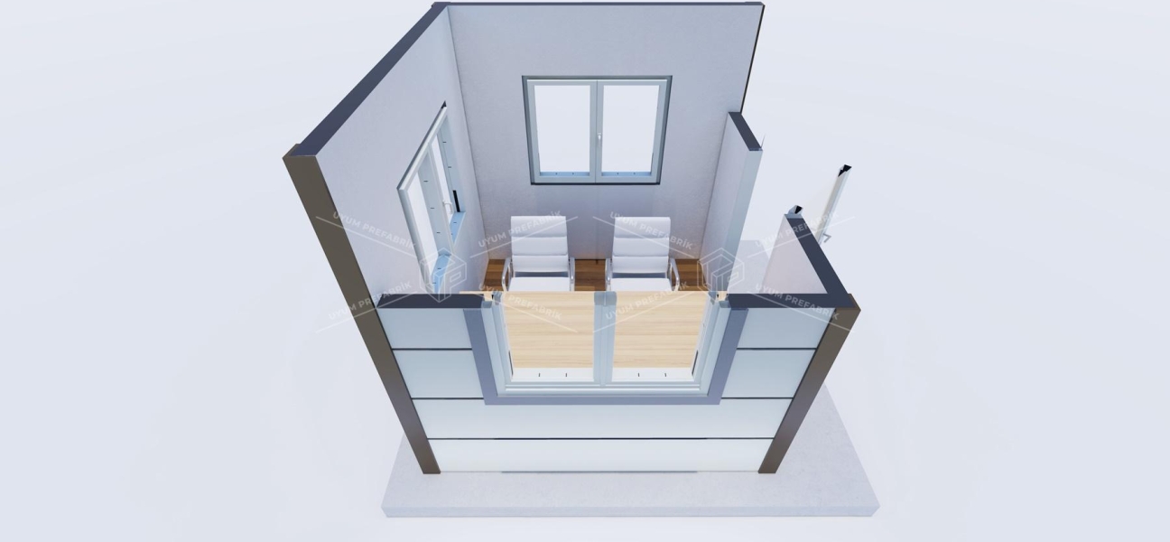 240x240 Metropol Kabin  240x240 Metropol Kabin