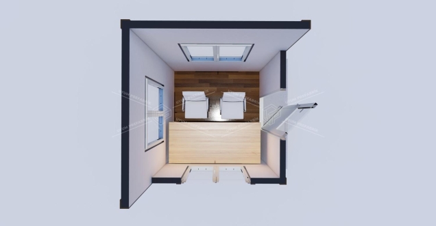 240x240 Metropol Kabin  240x240 Metropol Kabin