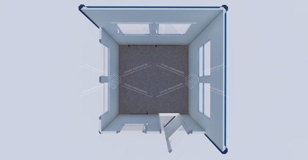 250 x 250 Sandwich Panel Cabin 