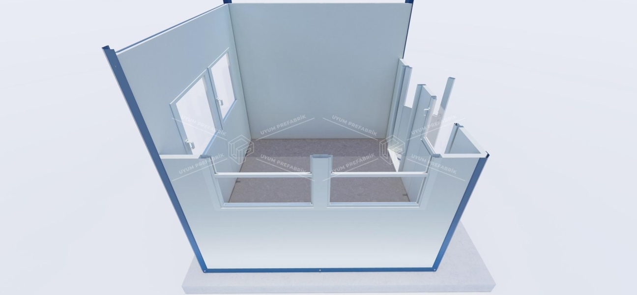 260 x 260 Sandwich Panel Cabin