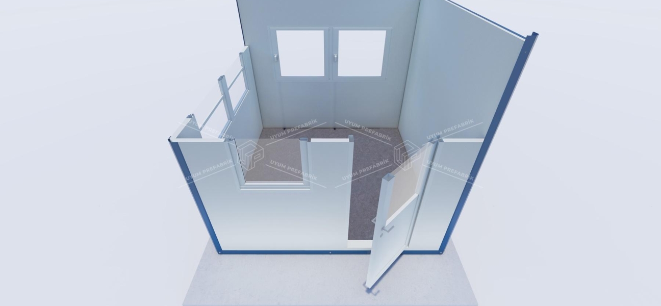 260 x 260 Sandwich Panel Cabin