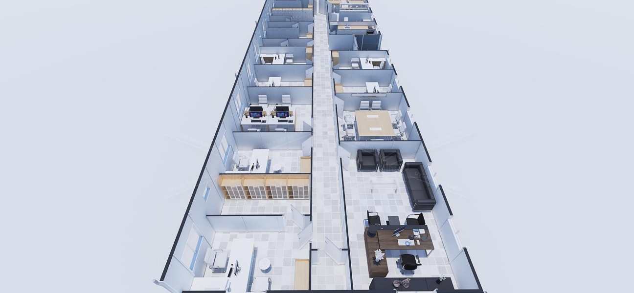 266m² Prefabrik Ofis Binası