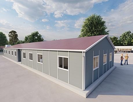 266m² Prefabrik Ofis Binası 266m² Prefabrik Ofis Binası