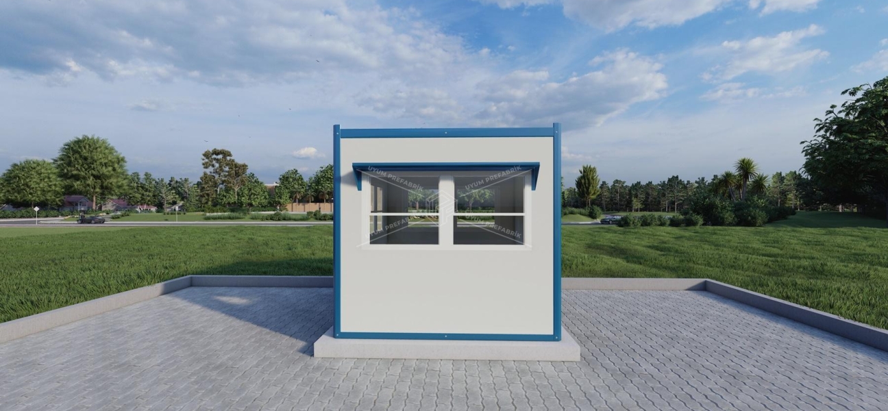 300 x 250 Sandviç Panel Kabin 