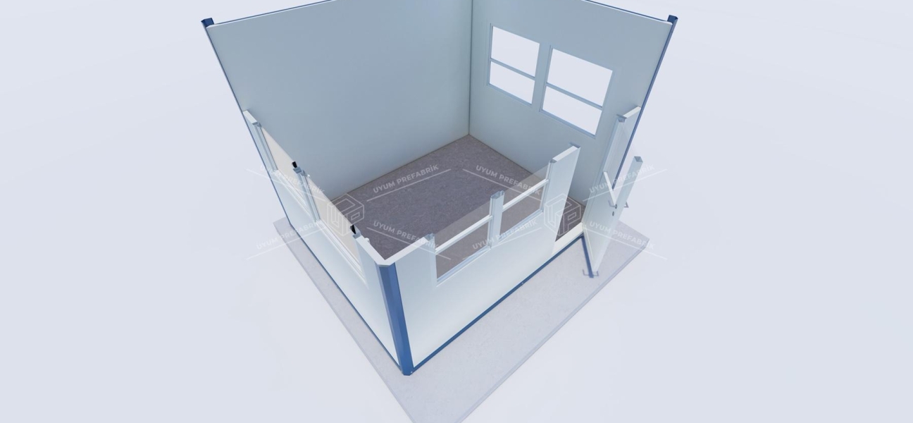 300 x 250 Sandwich Panel Cabin