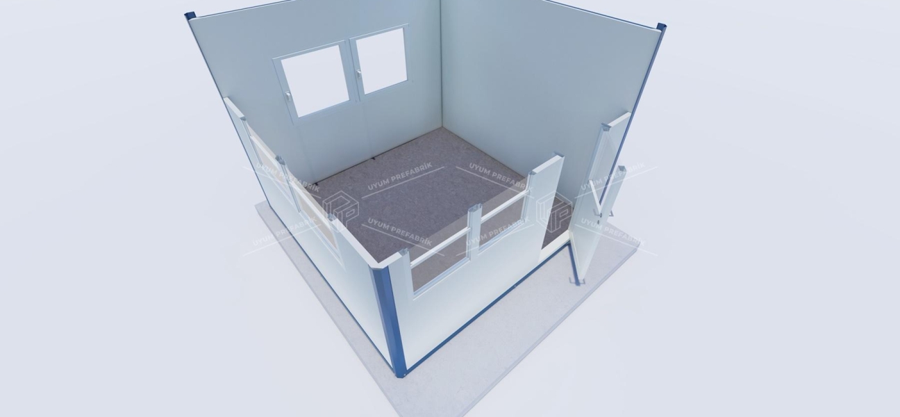 300 x 300 Sandwich Panel Cabin