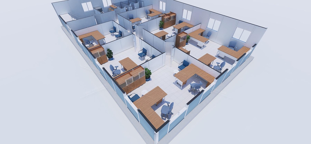 334m² Prefabricated Office Building