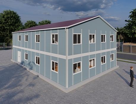 334m² Prefabrik Ofis Binası 334m² Prefabrik Ofis Binası