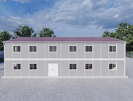 340m² Prefabrik Ofis Binası 340m² Prefabrik Ofis Binası