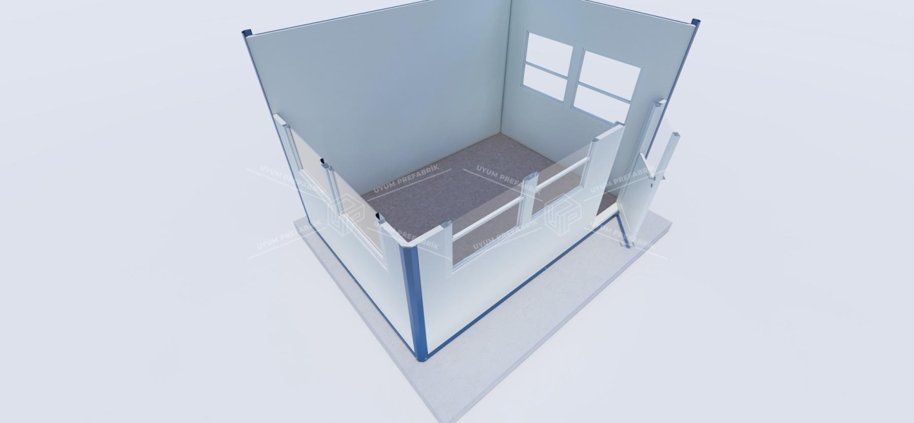 350 x 250 Sandwich Panel Cabin