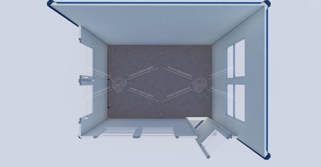350 x 250 Sandwich Panel Cabin