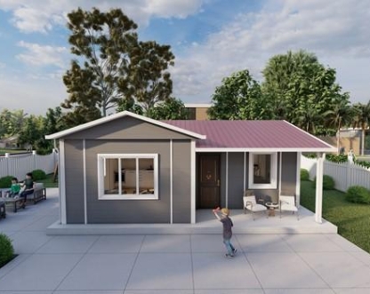 40m² Kadırga Tek Katlı Prefabrik Ev 