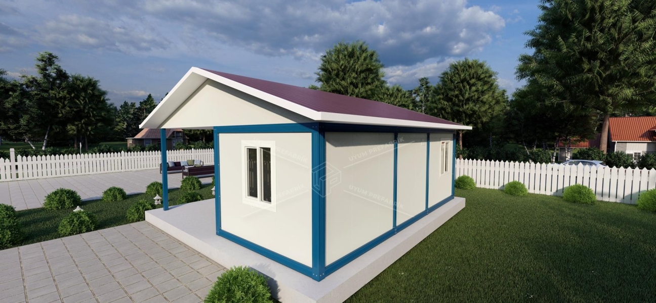 42m² Container homes