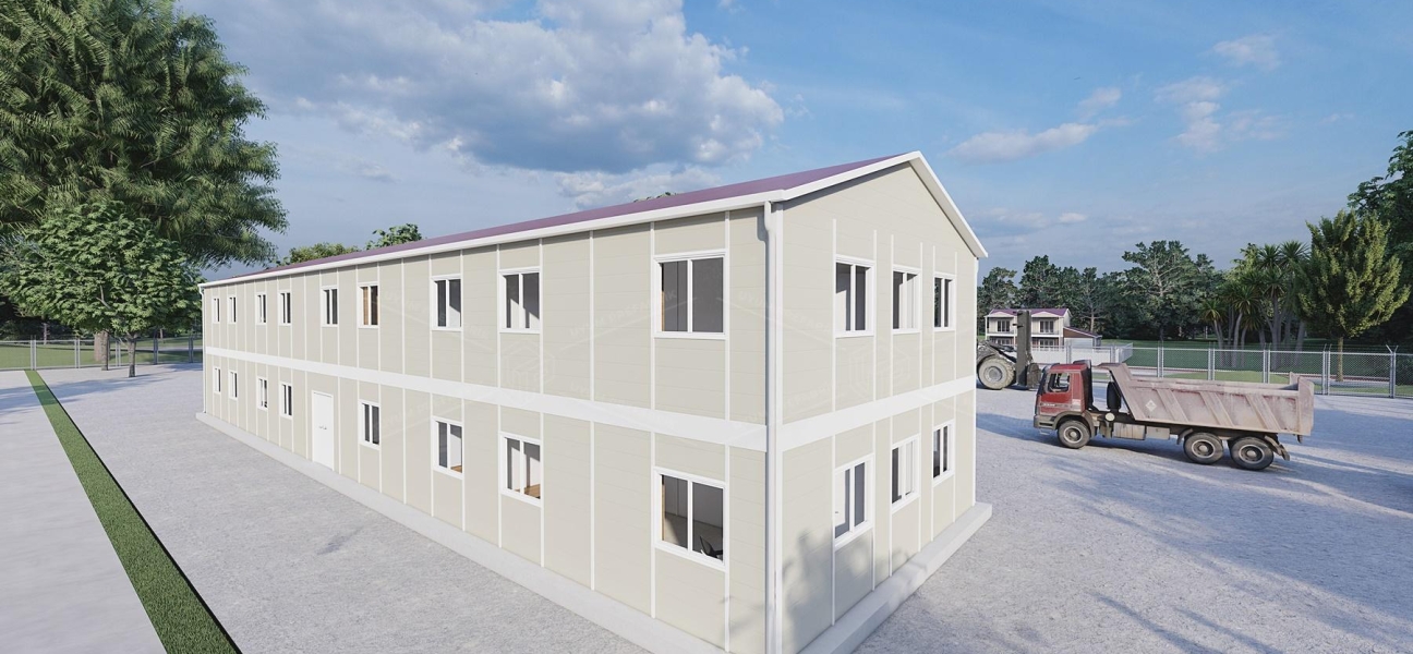440m² Prefabrik Ofis Binası