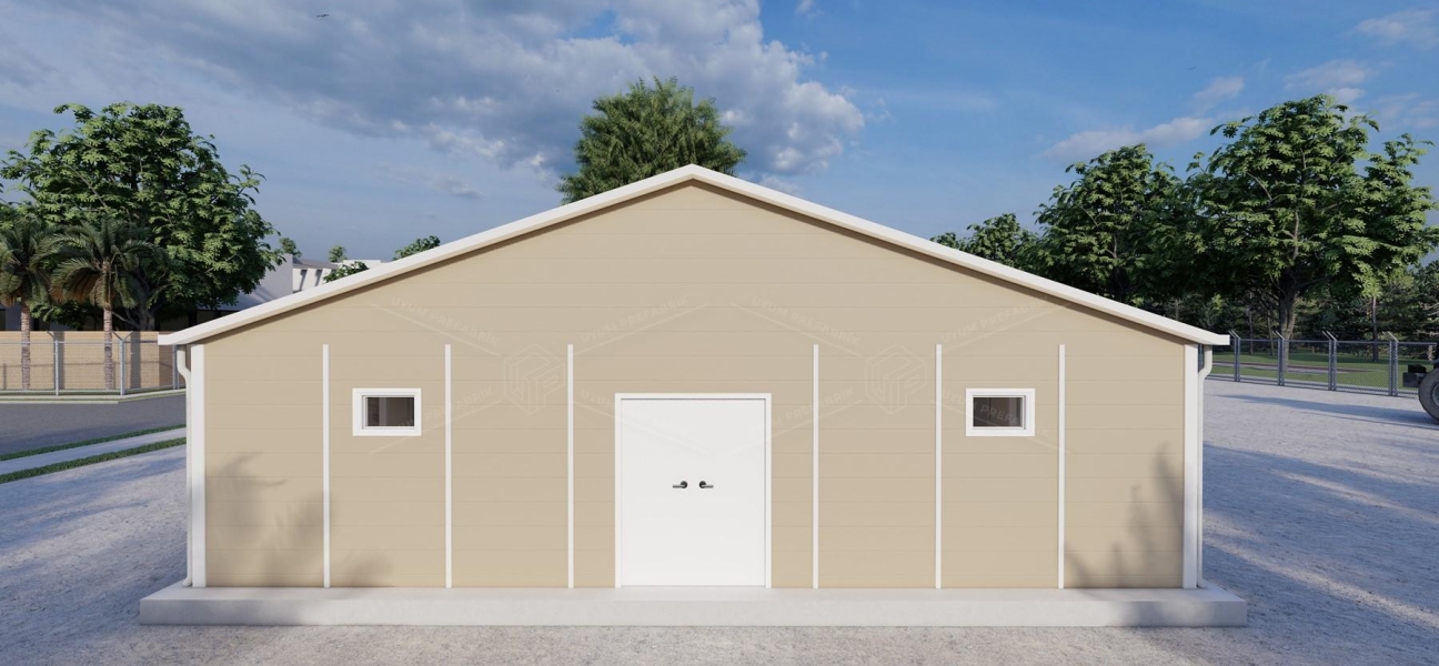 450m² Prefabrik Yatakhane Binası 450m² Prefabrik Yatakhane Binası