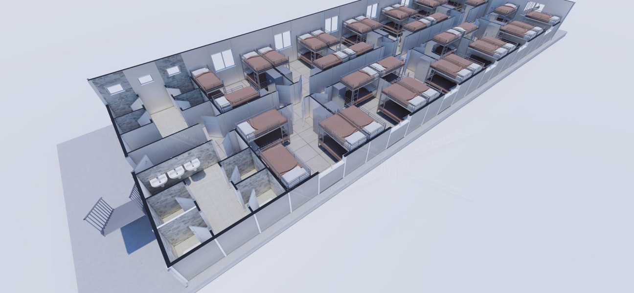 475m² (237,5+237,5) Yatakhane Binası 475m² (237,5+237,5) Yatakhane Binası