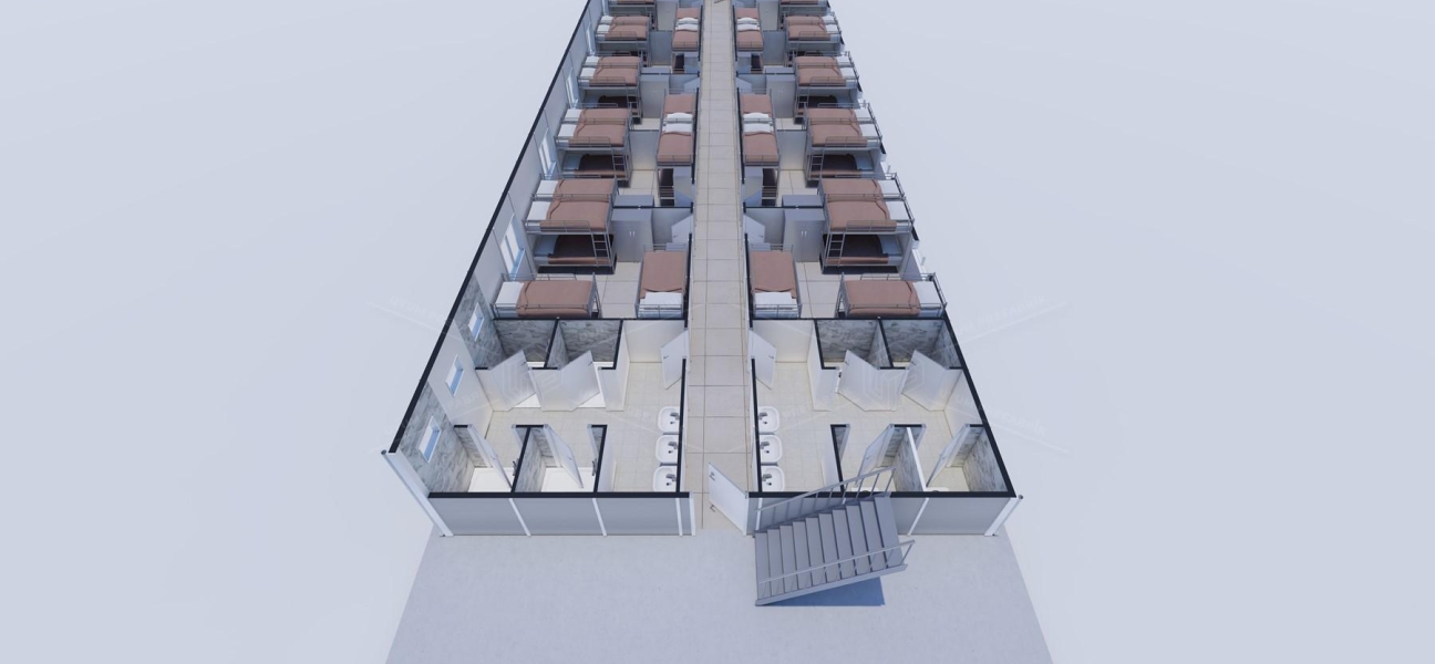 475m² (237,5+237,5) Yatakhane Binası 475m² (237,5+237,5) Yatakhane Binası