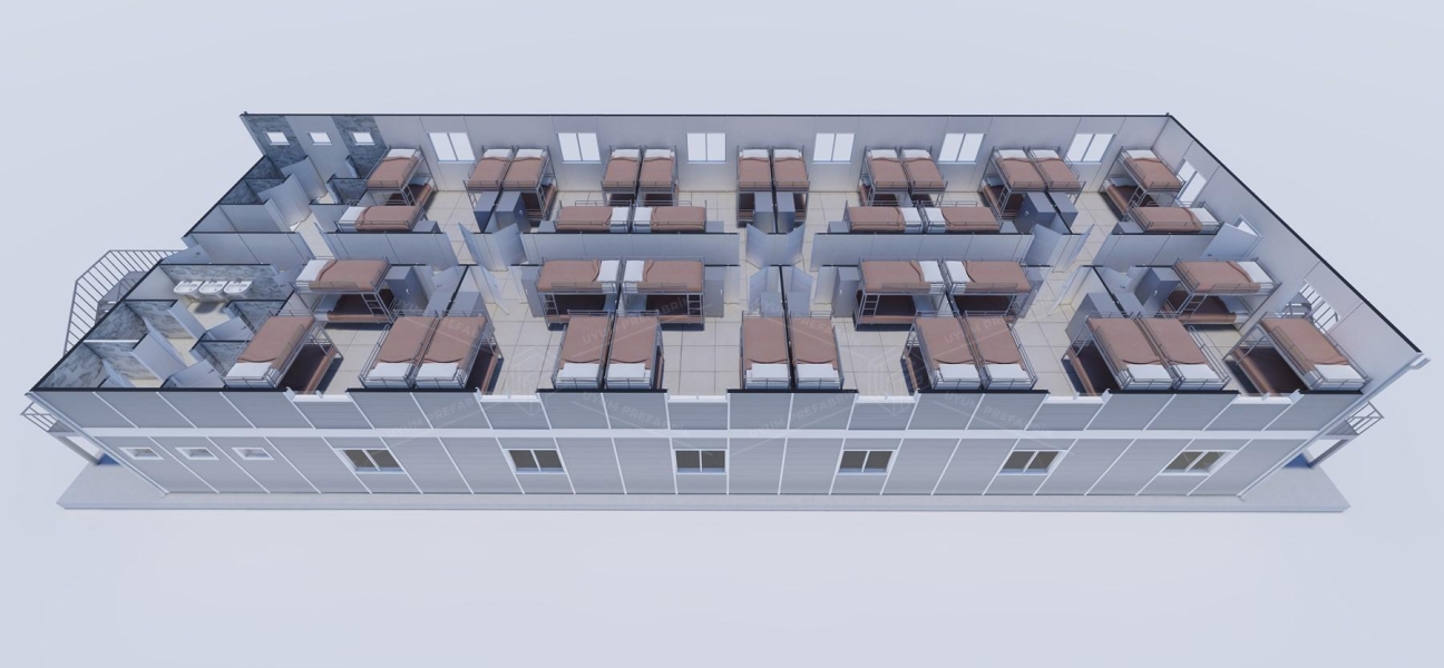 475m² (237,5+237,5) Yatakhane Binası 475m² (237,5+237,5) Yatakhane Binası