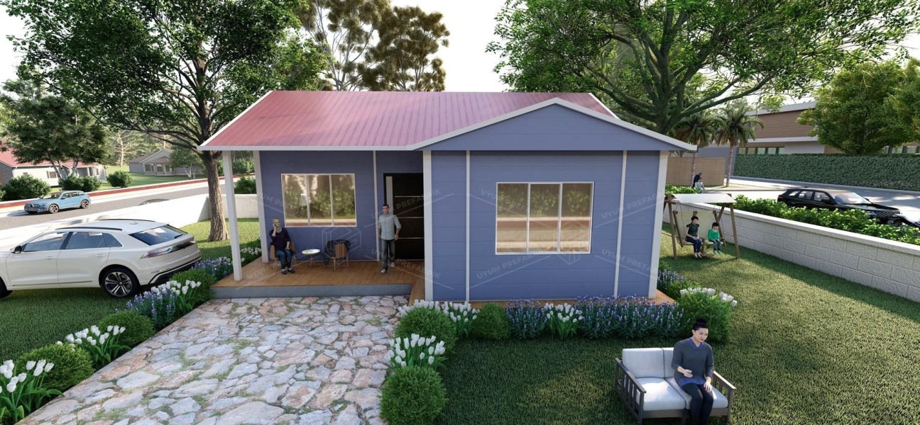 49m² Sapanca Single-Story Prefabricated House