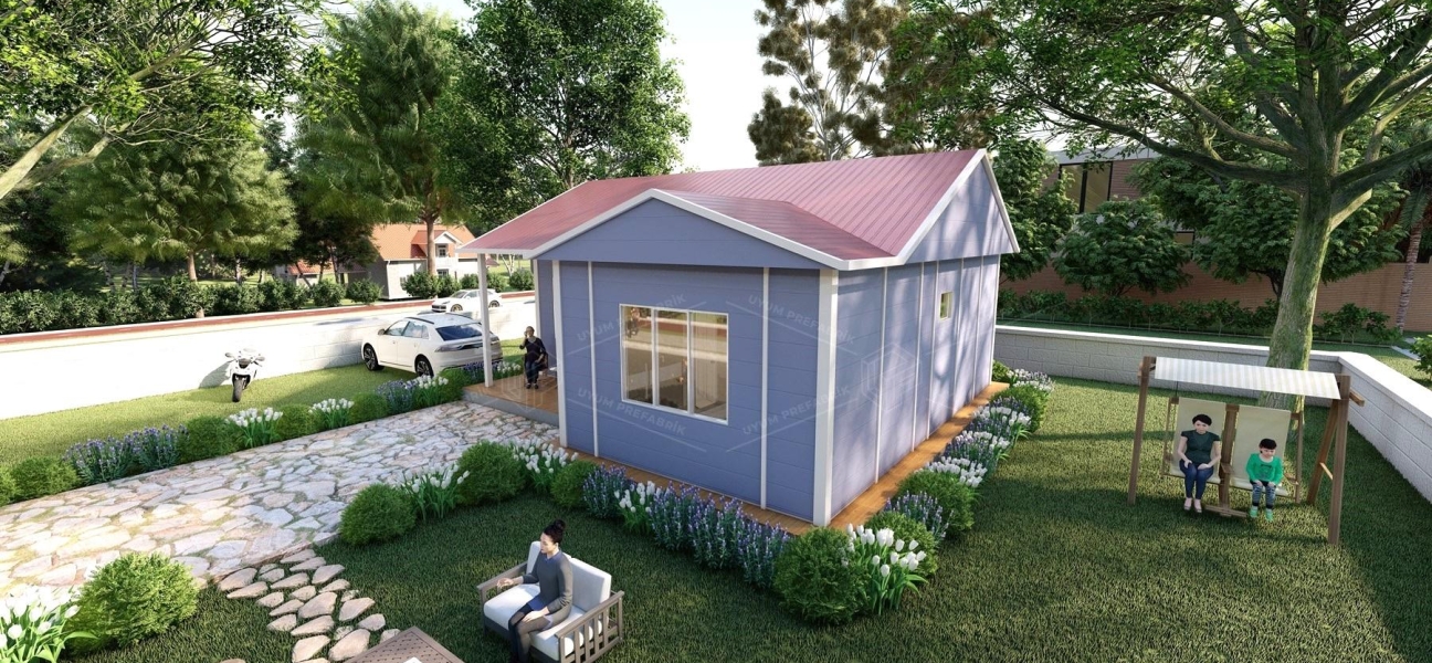 49m² Sapanca Tek Katlı Prefabrik Ev 