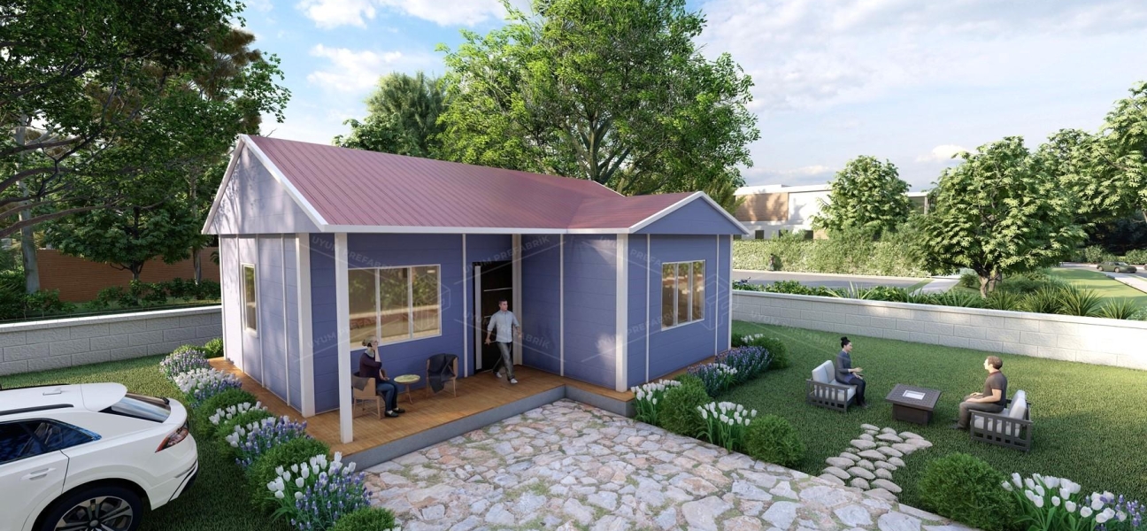 49m² Sapanca Tek Katlı Prefabrik Ev 