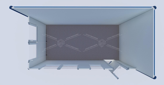500 x 250 Sandviç Panel Kabin 