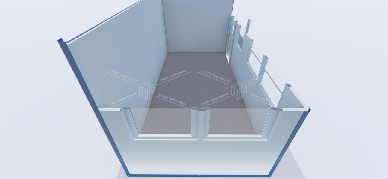 500 x 250 Sandwich Panel Cabin