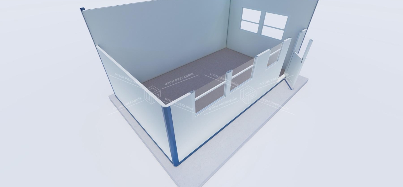 500 x 300 Sandwich Panel Cabin