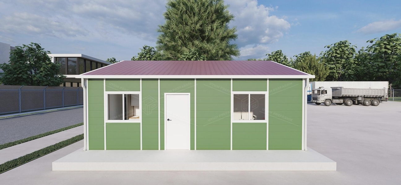 50m² Prefabrik Ofis Binası