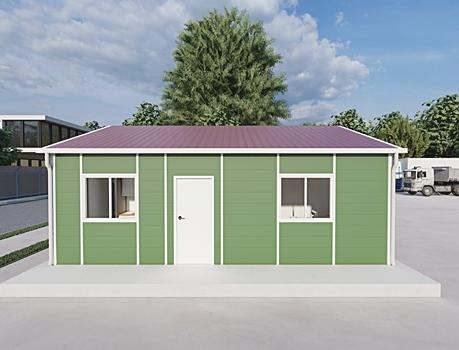 50m² Prefabrik Ofis Binası 50m² Prefabrik Ofis Binası