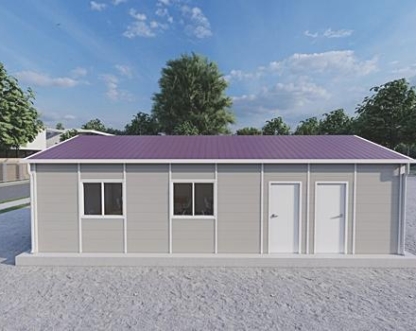 53m² Prefabrik Yemekhane Binası