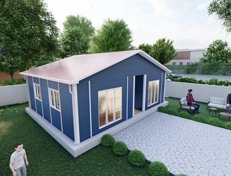 tek katlı prefabrik ev