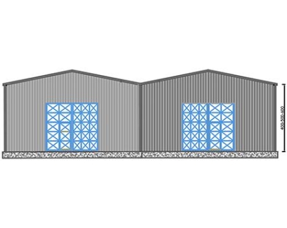 600m² Çelik Hangar Binası  600m² Çelik Hangar Binası