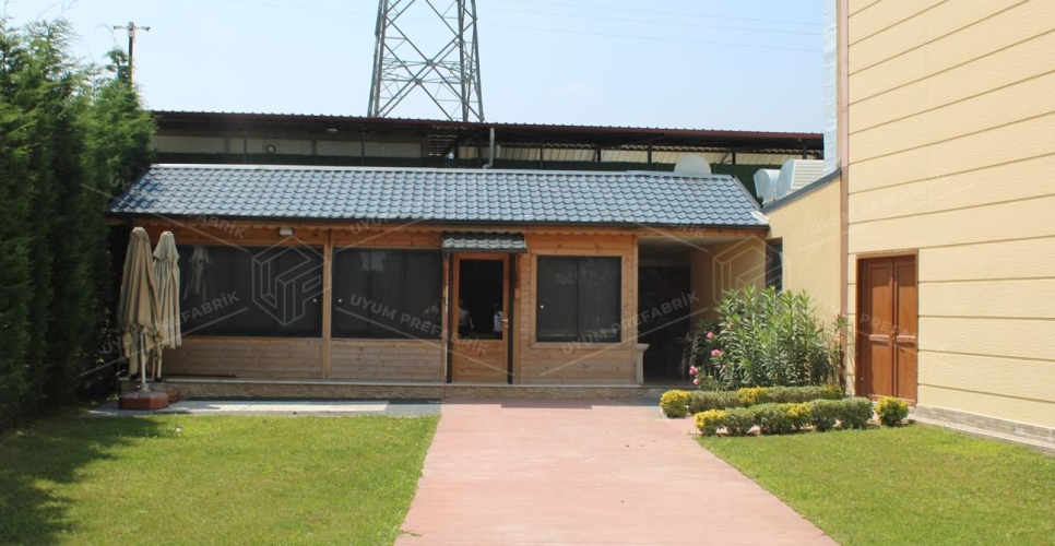 64m² Çelik Ofis Binası 