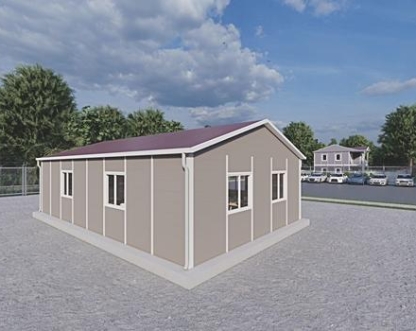 65m² Prefabrik Yemekhane Binası