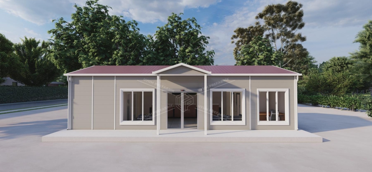 66m² Prefabricated Bank Building