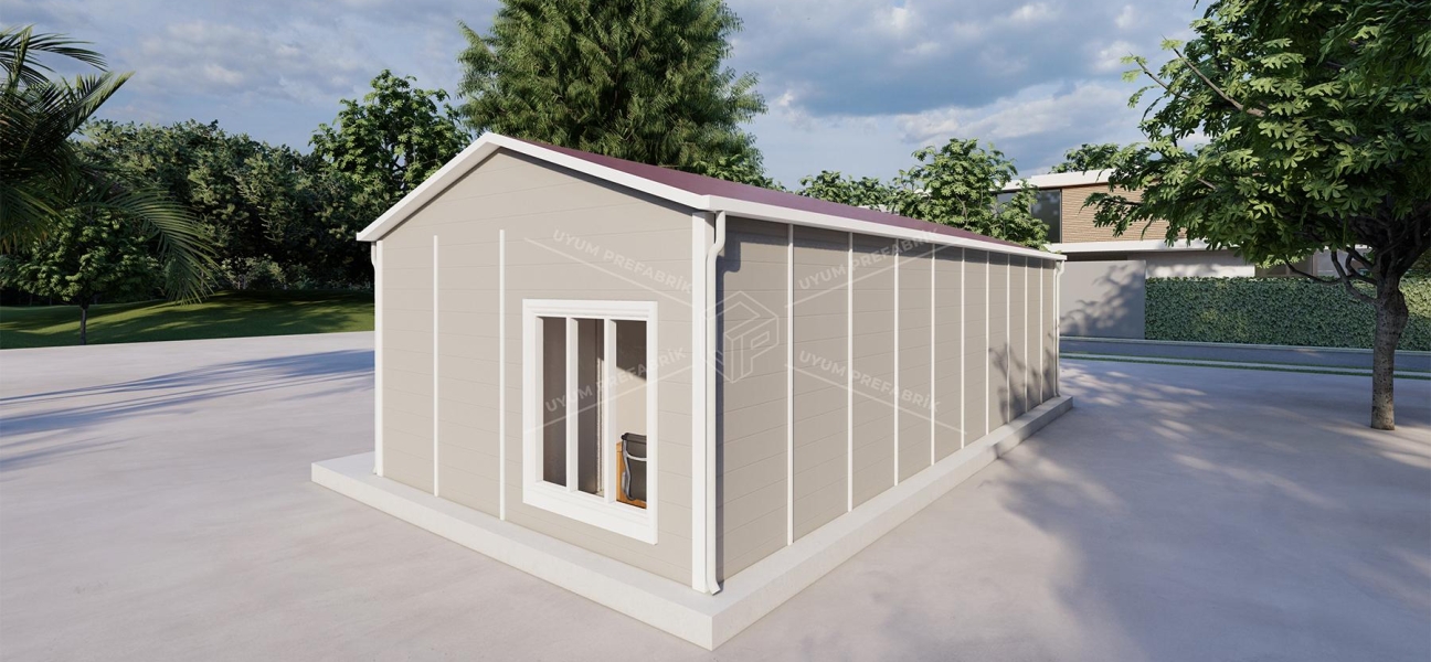 66m² Prefabricated Bank Building