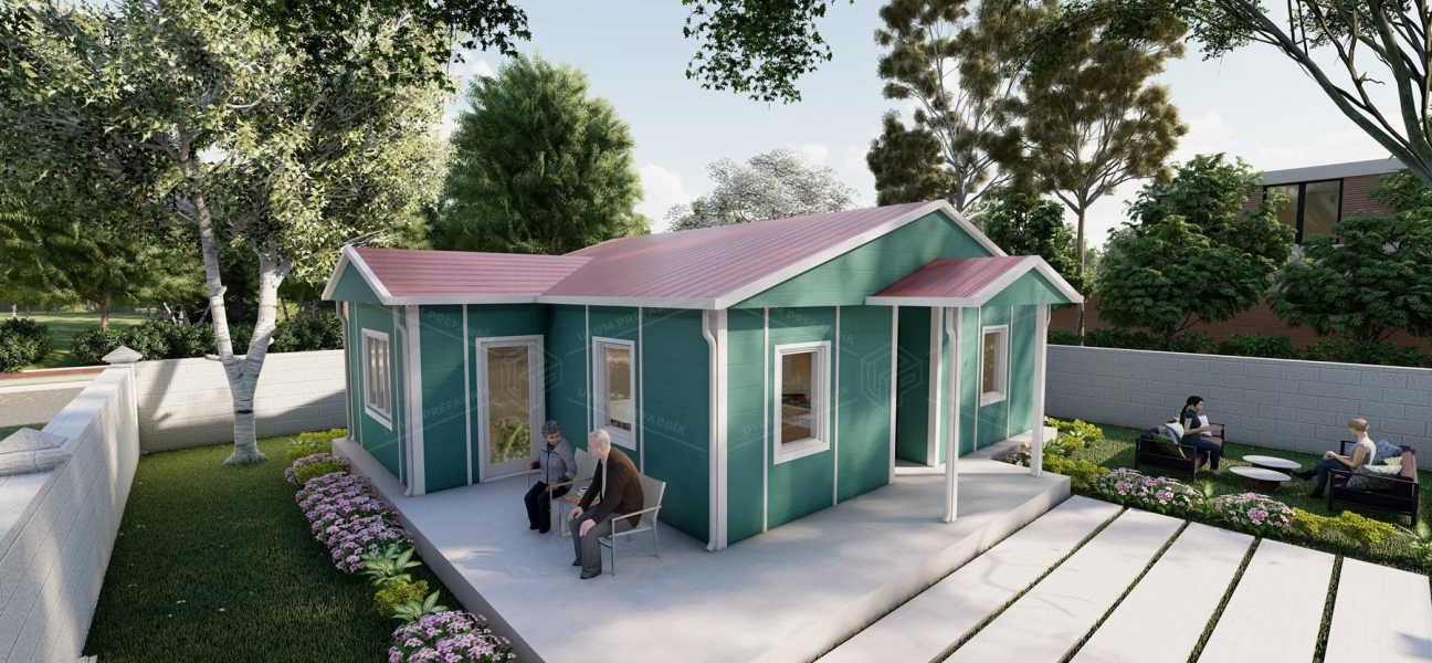 72m² Bandırma Single Storey Prefabricated House