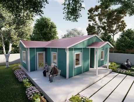 72m² Tek Katlı Prefabrik Konut 72m² Tek Katlı Prefabrik Konut