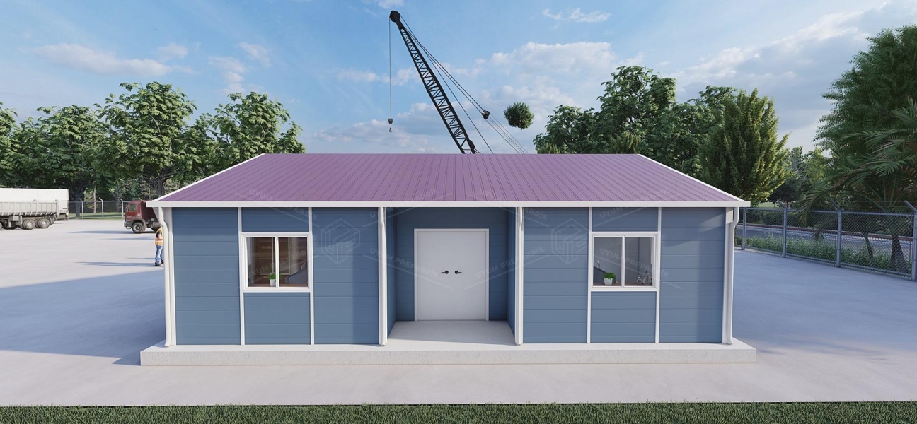 78m² Prefabricated Office Building