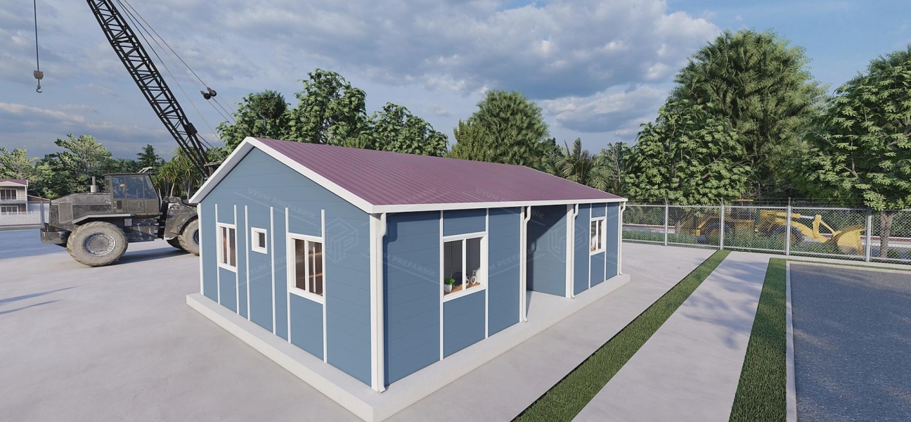 78m² Prefabricated Office Building