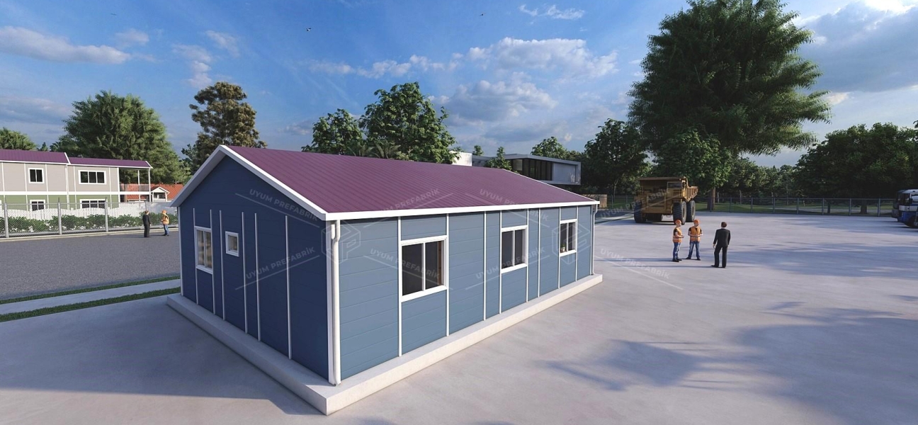 78m² Prefabrik Ofis Binası