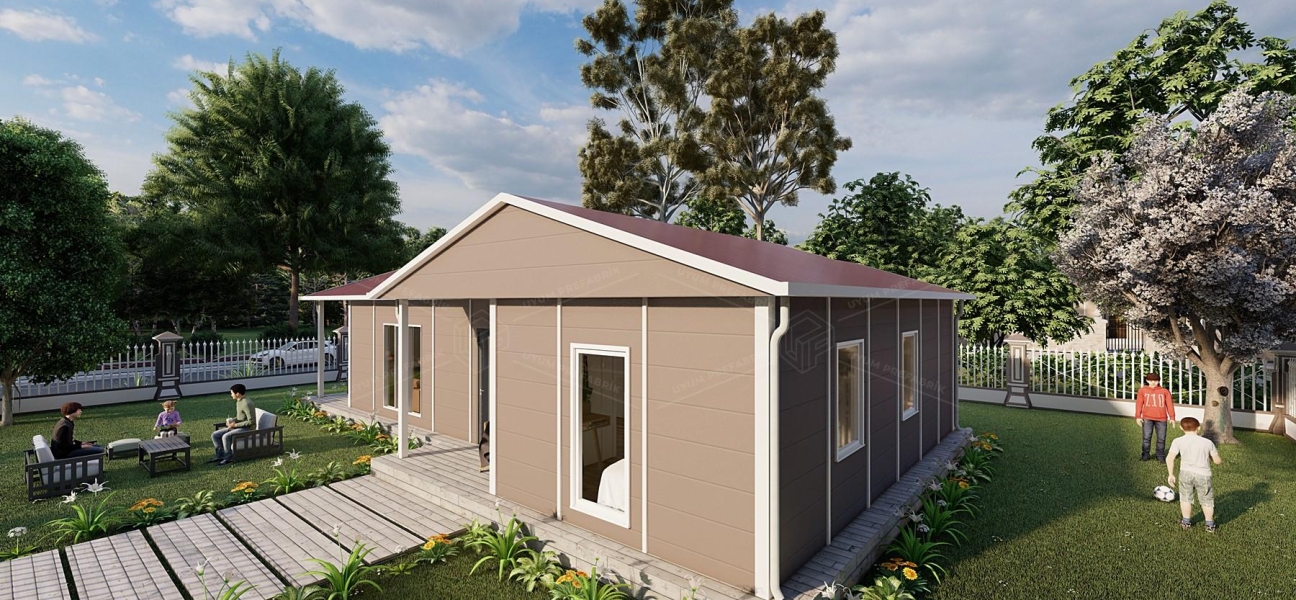 80m² Ağva Single-Storey Prefabricated House