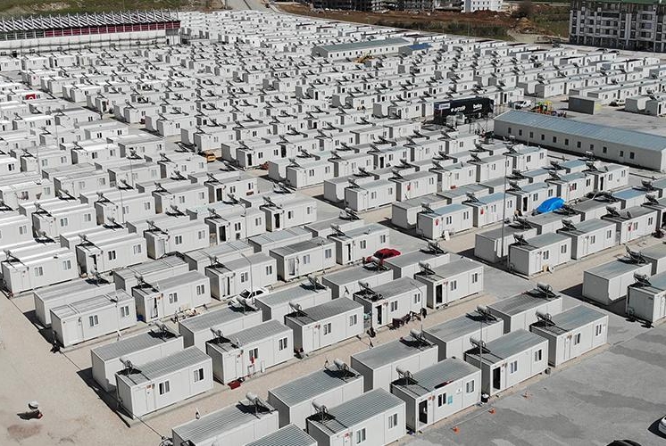 AFAD Sandwich Panel Earthquake Containers