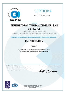 MALZEME ISO9001
