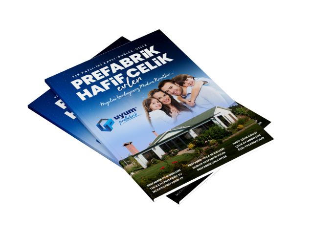 Number 1 in Prefabricated Houses and Buildings in Turkey : Uyum Prefabrik