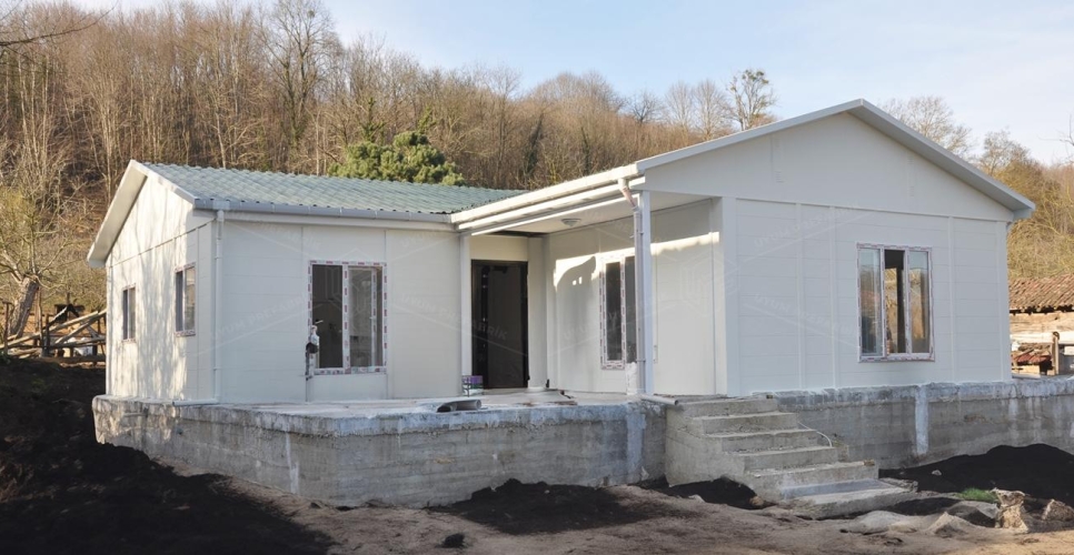 Tek Katlı Prefabrik Konut Projesi